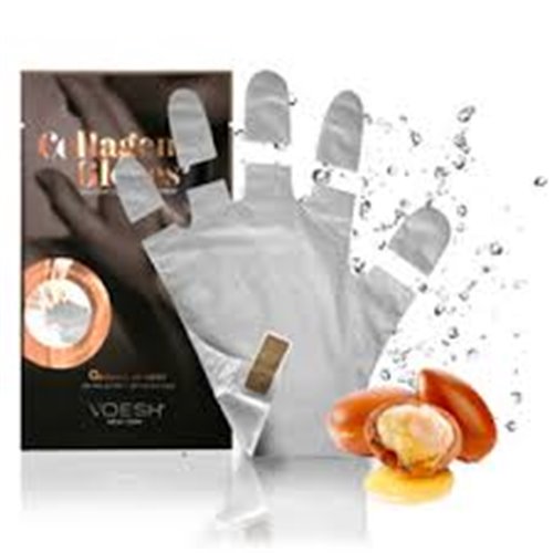 Voesh Deluxe Manicure Collagen Gloves - 100 Packs/Case