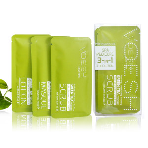 Voesh Pedi in a Box Waterless (3-in-1) Greentea