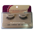 Beautee Sense Clear-Band Lashes (#210) - Black - 1 pack