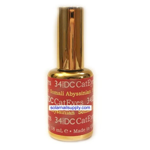 DC Cat Eye Gel - 34 SOMALI ABYSSINIAN