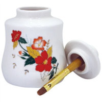Cuticle Oil Jar with Brush - Big