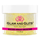 GAC 12 YELLOW CRYSTAL (glitter 2 oz)