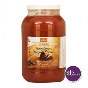 SOLAR Honey Organic Sugar Scrub - Coffee Cappuccino - 1gal.