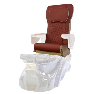 Solar Spa - CHAIR PADSET - KM BURGUNDY