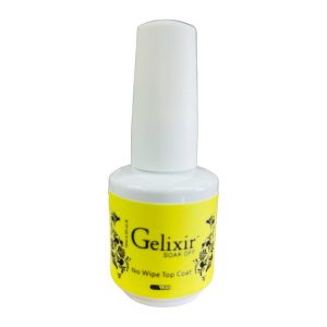 Gelixir No Wipe Gel Top 0.5oz