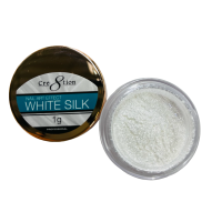Cre8tion Chrome Powder White Silk 1G