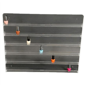 Acrylic Wall Polish Rack - 120 bottles