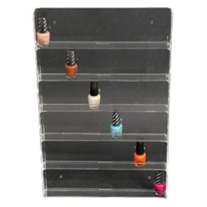 Acrylic Wall Polish Rack - 60 bottles