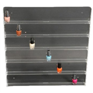 Acrylic Wall Polish Rack - 96 bottles