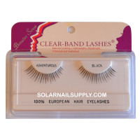 Beautee Sense Clear-Band Lashes (adventurous) - Black - 1 pack