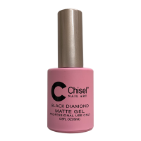 - Chisel Black Diamond MATTE Gel - 0.5 oz - Chisel Black Diamond MATTE Gel - 0.5 oz