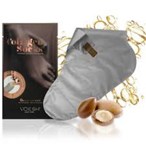 Voesh Deluxe Pedicure Collagen Socks - 1 Pack