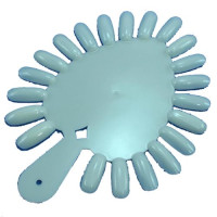 Nail Polish Color Chart (Fan) - 10pcs/pack