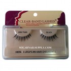 Beautee Sense Clear-Band Lashes (demi pixies) - Black - 1 pack