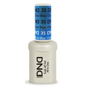 DND Mood Gel 35 - Ocean Blue to Blue