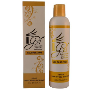 1-iGel Base Coat - 8 oz Refill (FREE 10 base 0.5oz)