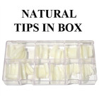 NATURAL TIP BOX  550PCS