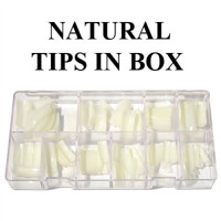 NATURAL TIP BOX  550PCS