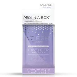 Voesh Pedi in a Box Basic (3-in-1) Lavender Relieve