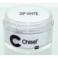 Chisel 2in1 Acrylic & Dipping 2 oz - Pink & White - DIP WHITE