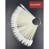 Pointy 50 Tips with Ring (NATURAL)