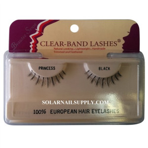 Beautee Sense Clear-Band Lashes (princess) - Black - 1 pack