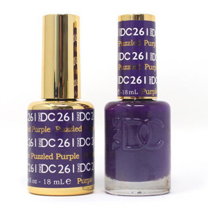 DND DC GEL 261 Puzzled Purple