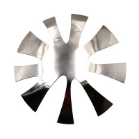 Bescita Pro 9 Sizes Easy French Smile Cut V Line shape Tips Manicure Edge Nail Cutter