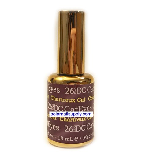 DND Cat Eye Gel - 26 CHARTREUX CAT