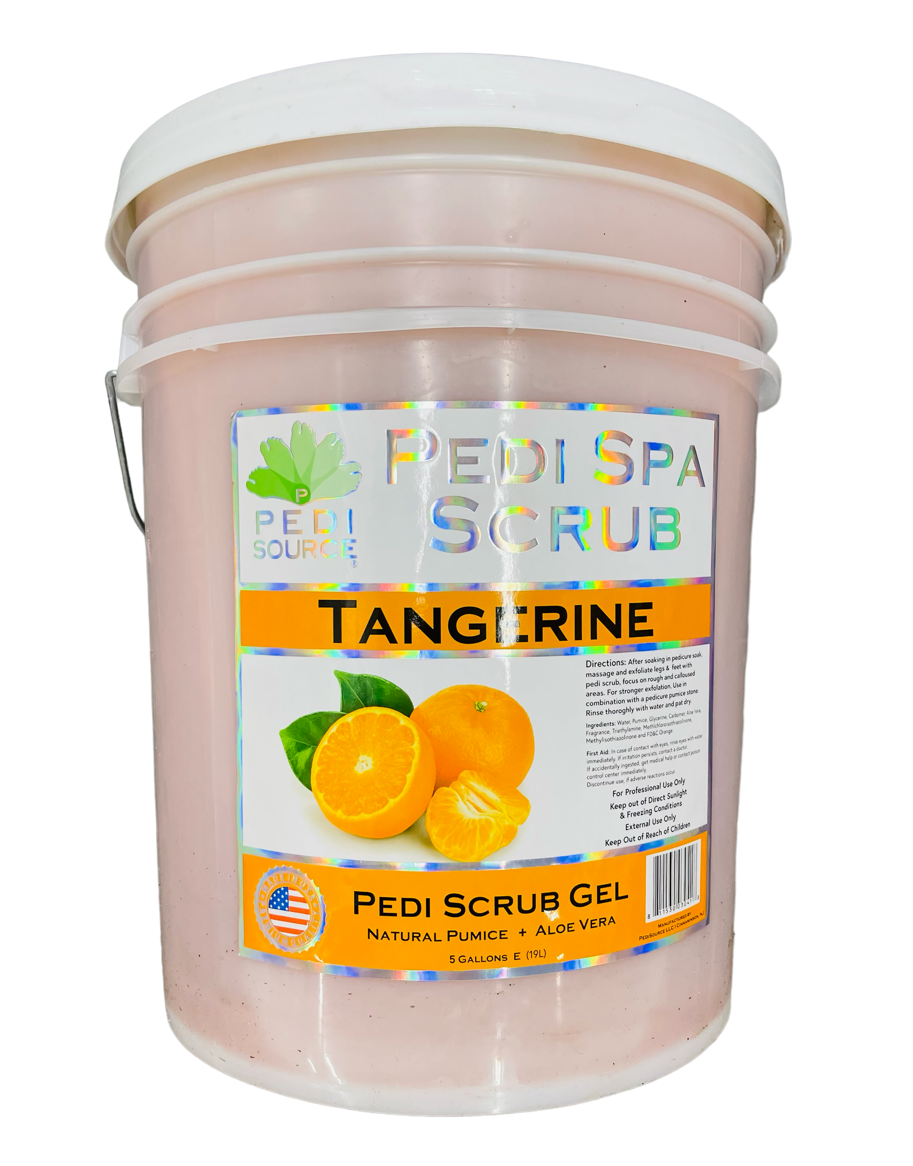 Pedi Scrub Gel - 5Gal - Tangerine