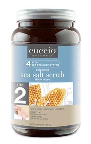 Cuccio STEP 2 Sea Salt Scrub (MILK & HONEY) - 1 GAL.