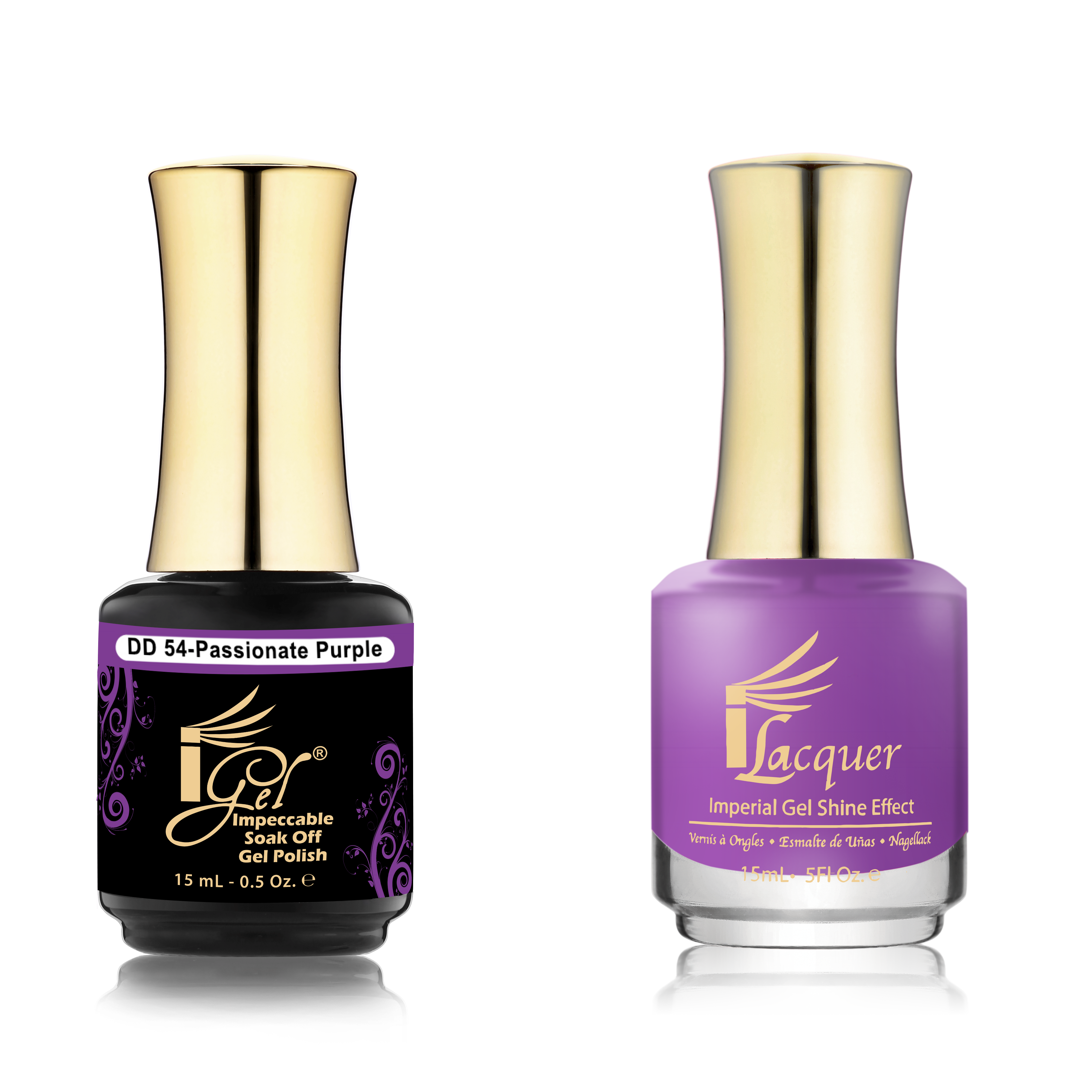 iGel Beauty - Dip & Dap Duo - DD054 Passionate Purple