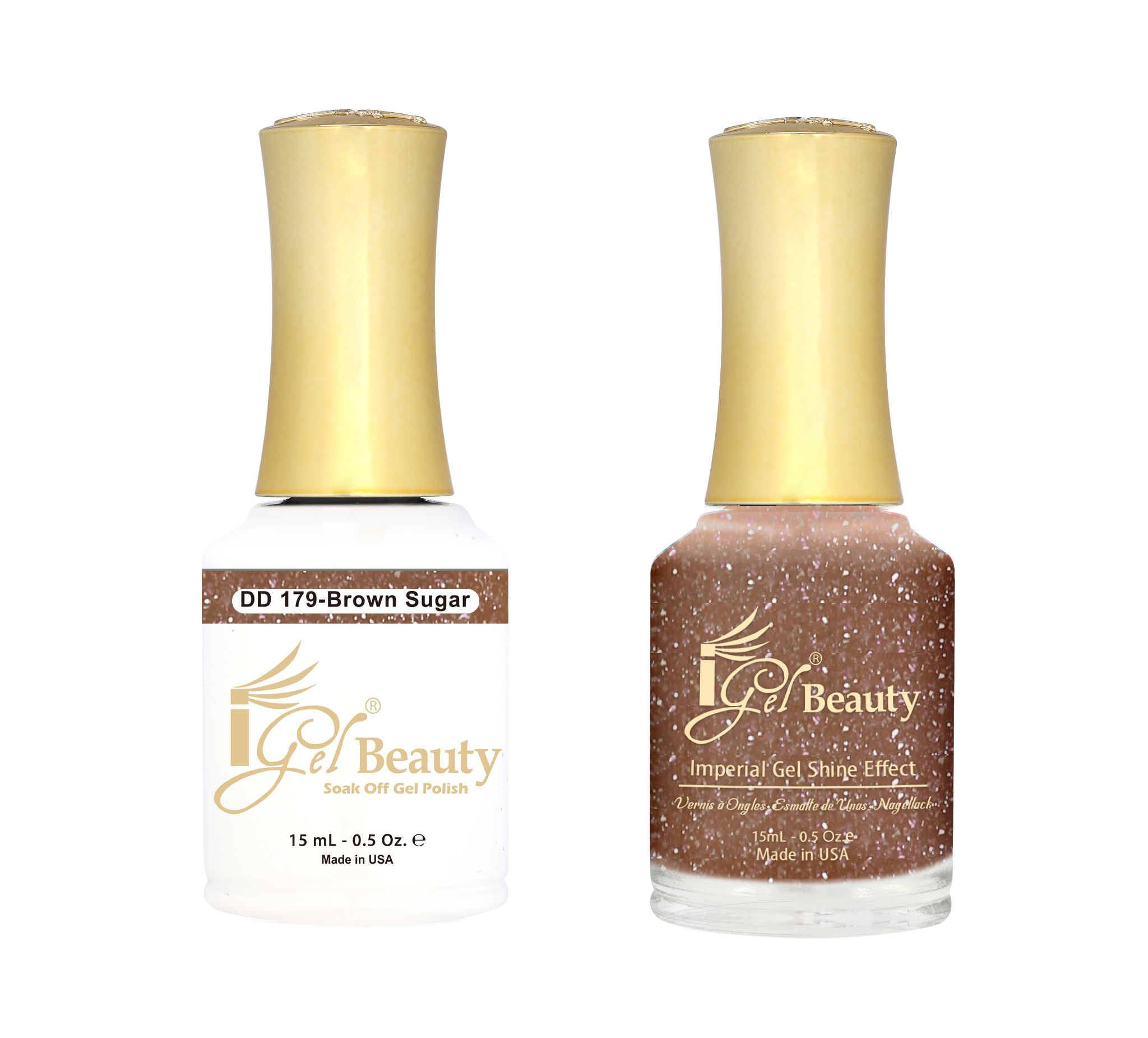 iGel Beauty - Dip & Dap Duo - DD179 Brown Sugar