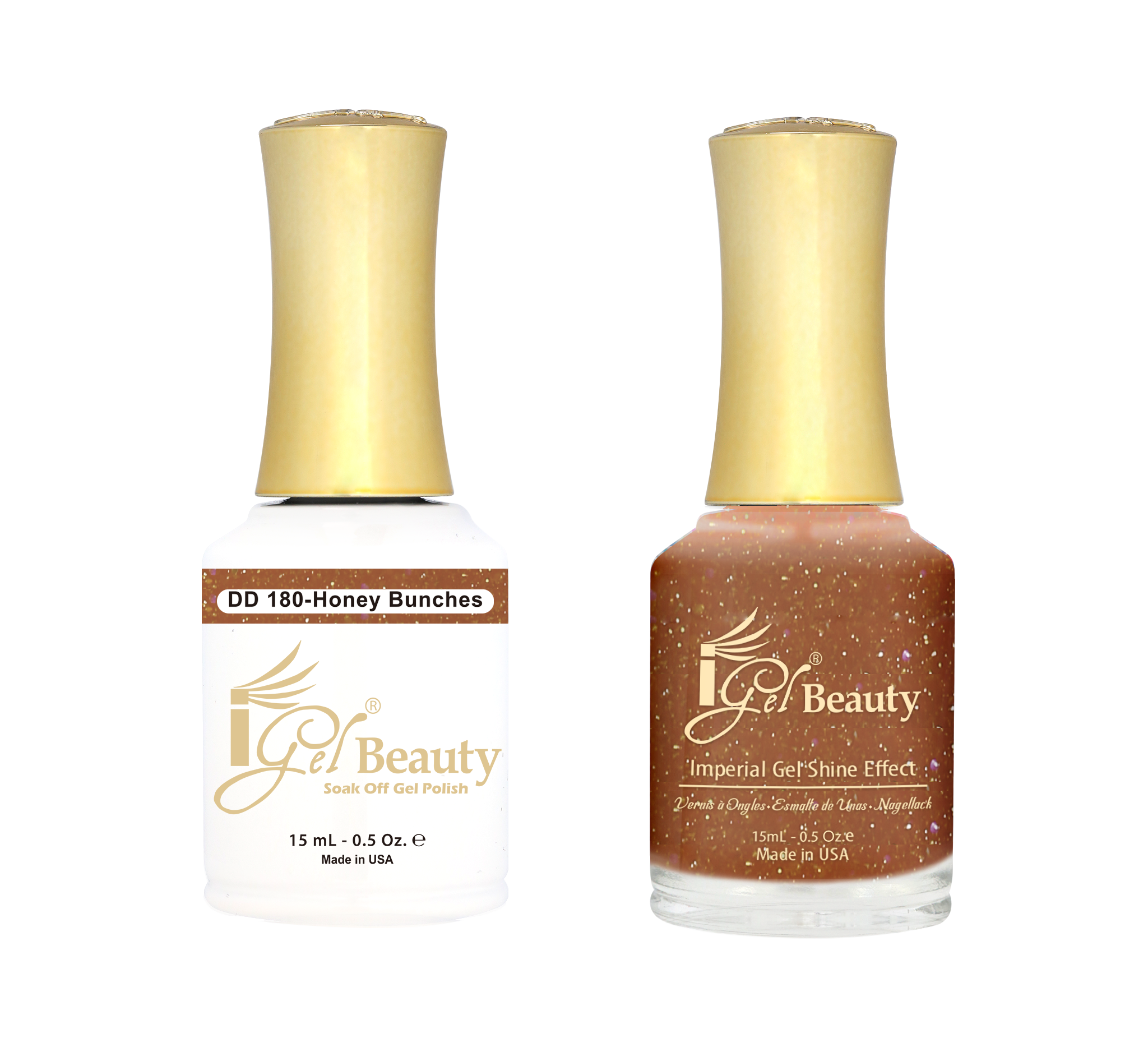 iGel Beauty - Dip & Dap Duo - DD180 Honey Bunches