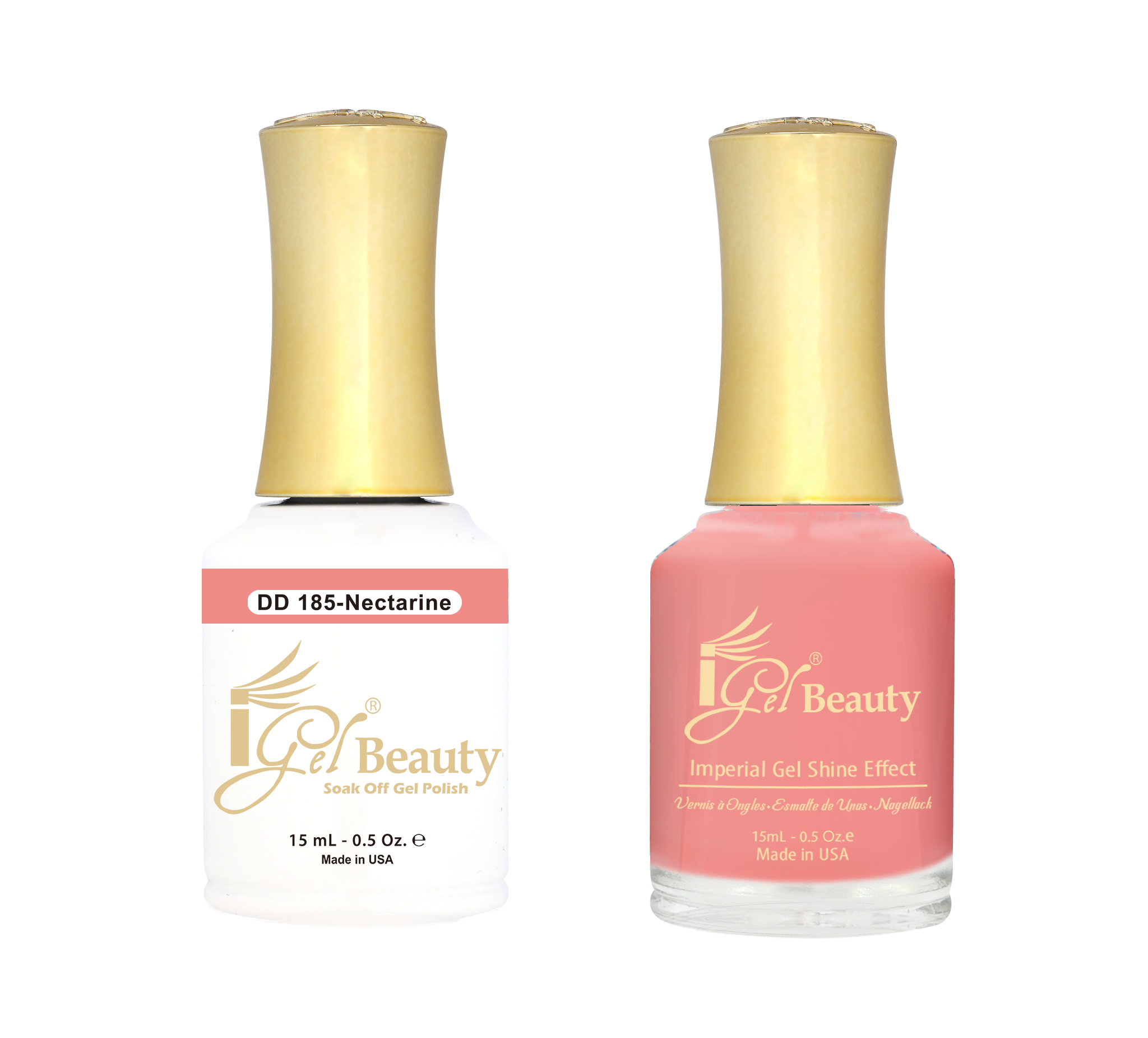 iGel Beauty - Dip & Dap Duo - DD185 Nectarine