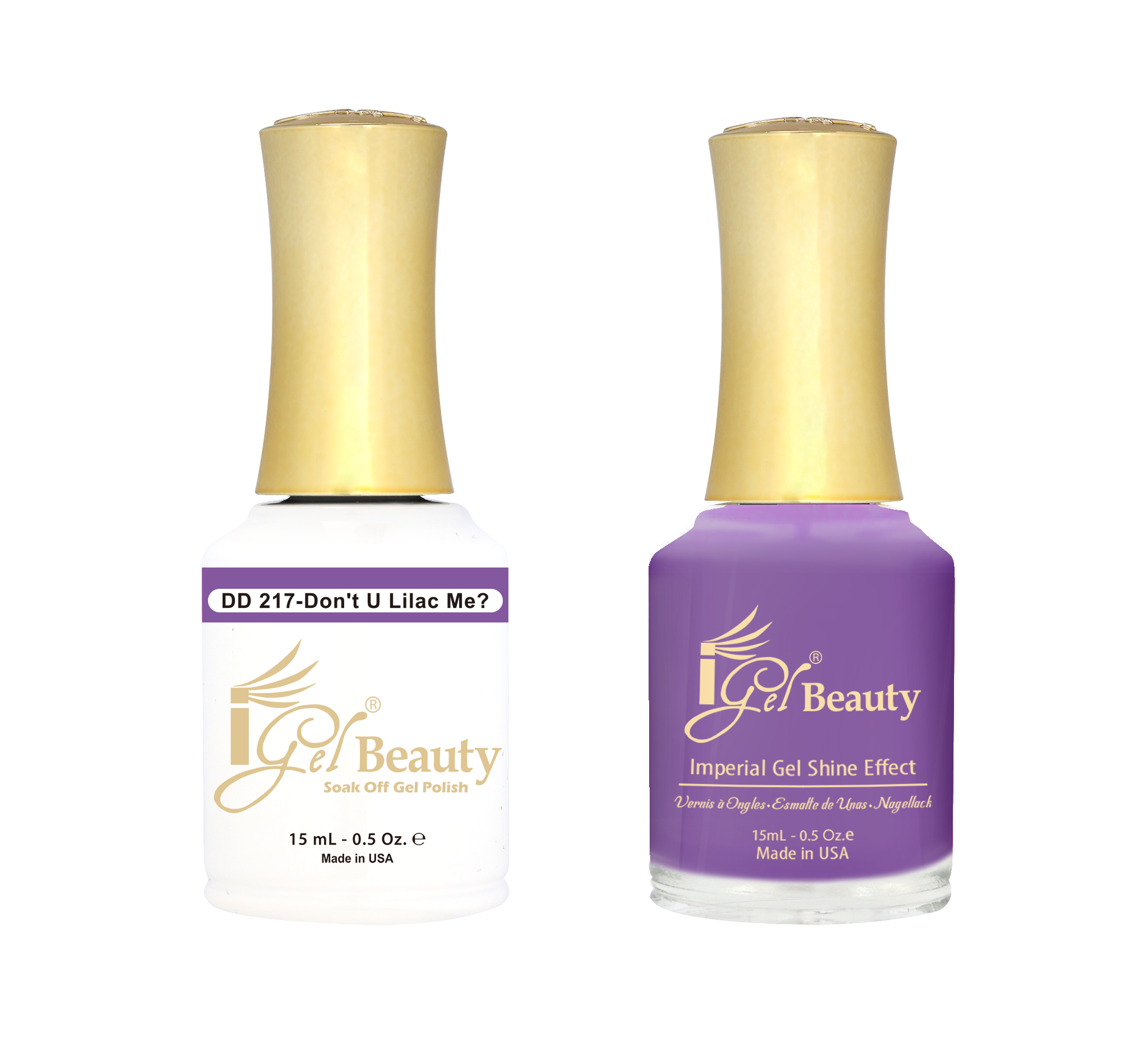 iGel Beauty - Dip & Dap Duo - DD217 Don't U Lilac Me?