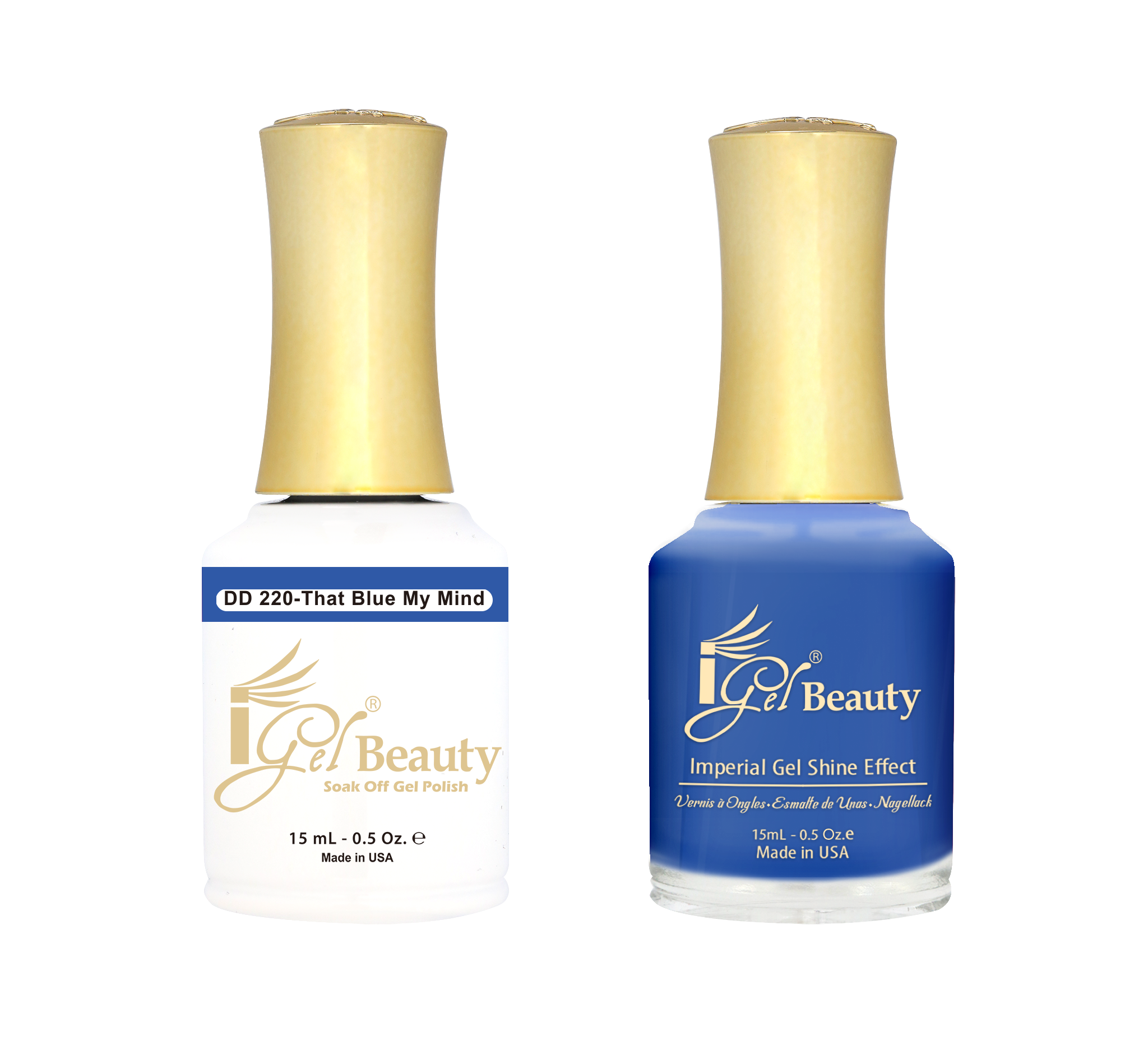 iGel Beauty - Dip & Dap Duo - DD220 That Blue My Mind