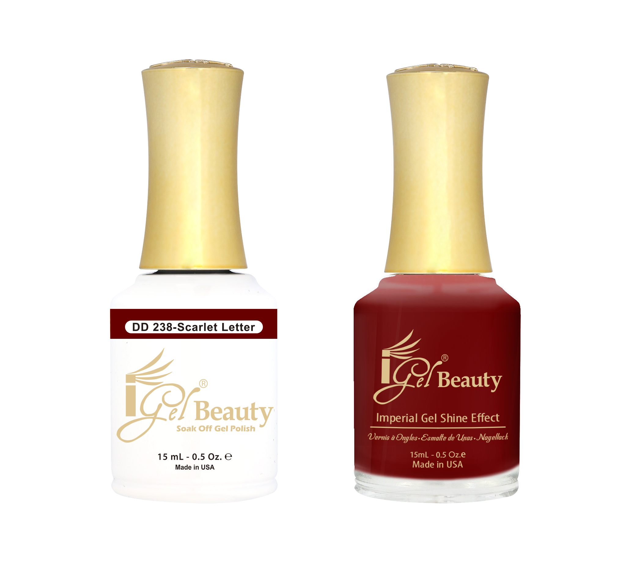 iGel Beauty - Dip & Dap Duo - DD238 Scarlet Letter
